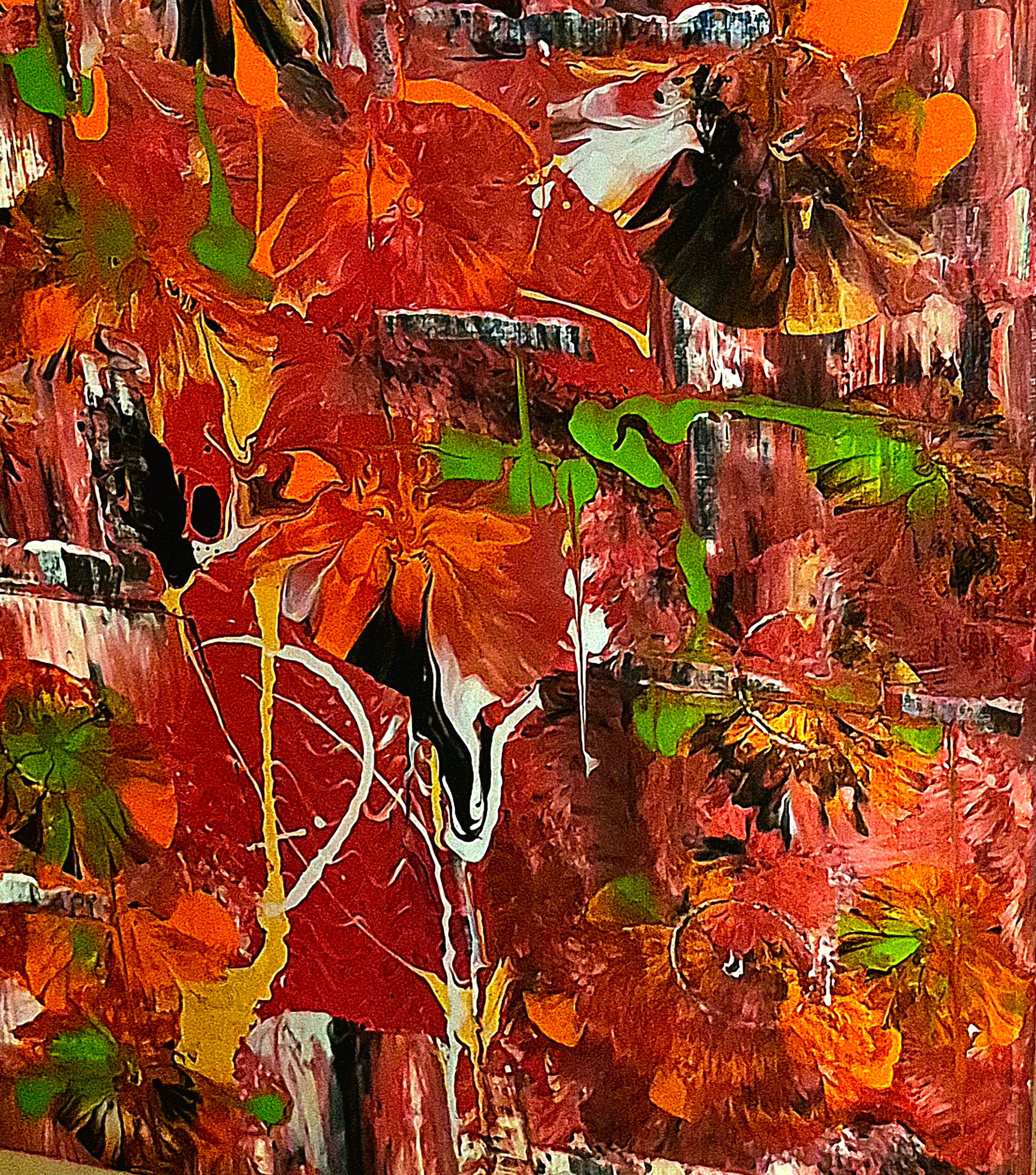 Autumn Burst Abstract