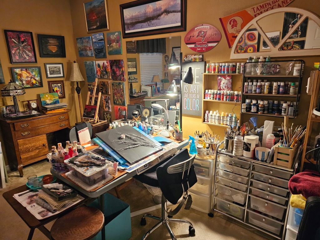 Michael's Art Studio & Workspace